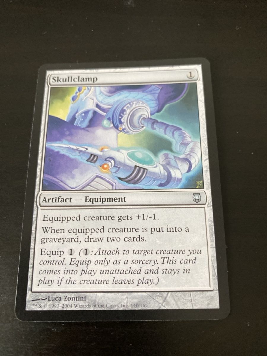 Magic The Gathering Cartes à collectionner: Skullclamp – D'occasion à Oberglatt ZH par Finlandia1