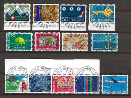Ausgaben 1968/69 mit Ersttag Vollstempel, KP 188.--