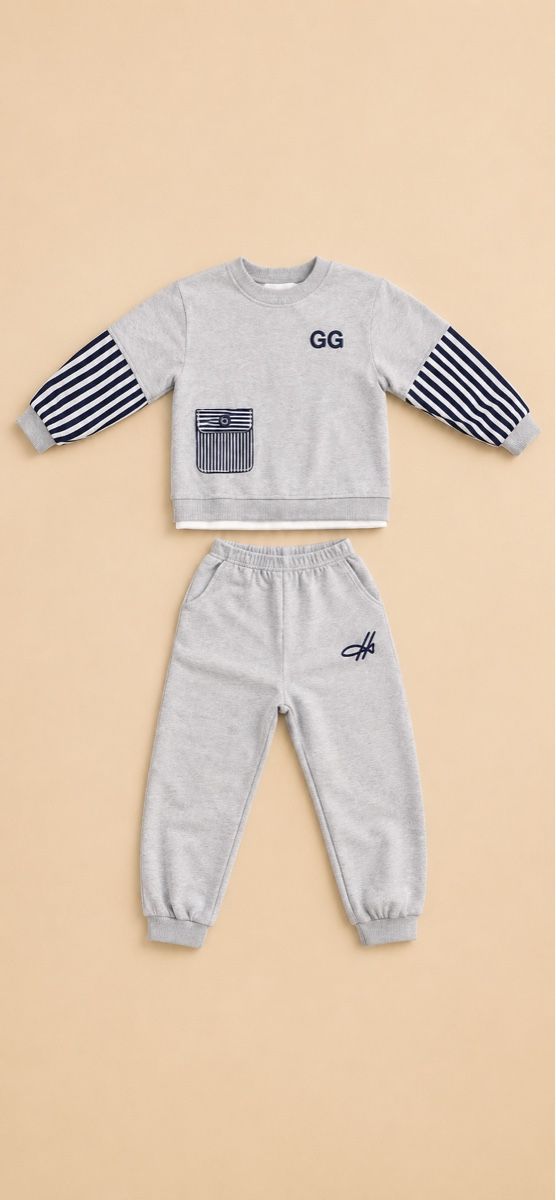 Completi: ENSEMBLE JOGGING ENFANT GRIS – Nuovo (secondo la descrizione) da Lausanne venduto da mar_6snp 1
