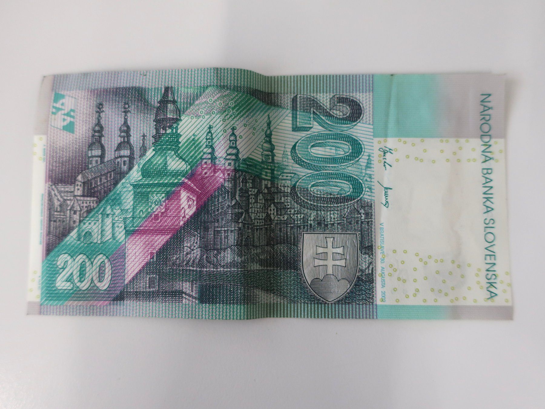 Banknoten: 200-Slowakische-Kronen-Geldschein – Gebraucht aus Volketswil von brockipfannenstil 1
