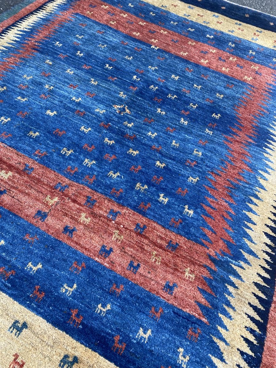 Tappeti: Dekorative Perser Teppich Gabbeh – Usato da Männedorf venduto da Adamiat 3