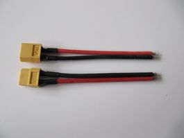 XT60 Stecker-Buchse  1 Paar mit Kabel ca. 10 cm lang