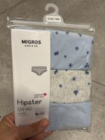 Lot de 3 culottes hipster taille 8-10 ans 134 - 140 neuf