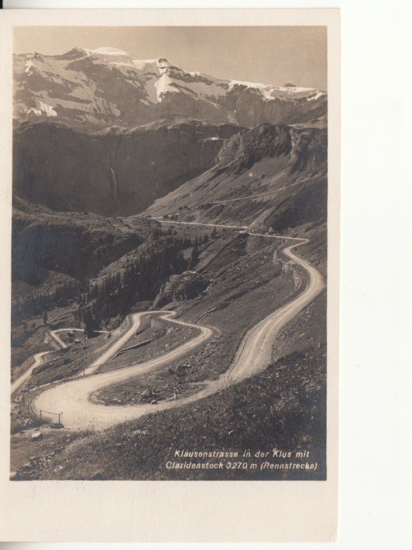 Cartoline postali: Klausenstrasse 1927 – Usato da Bürglen TG venduto da StampGraf