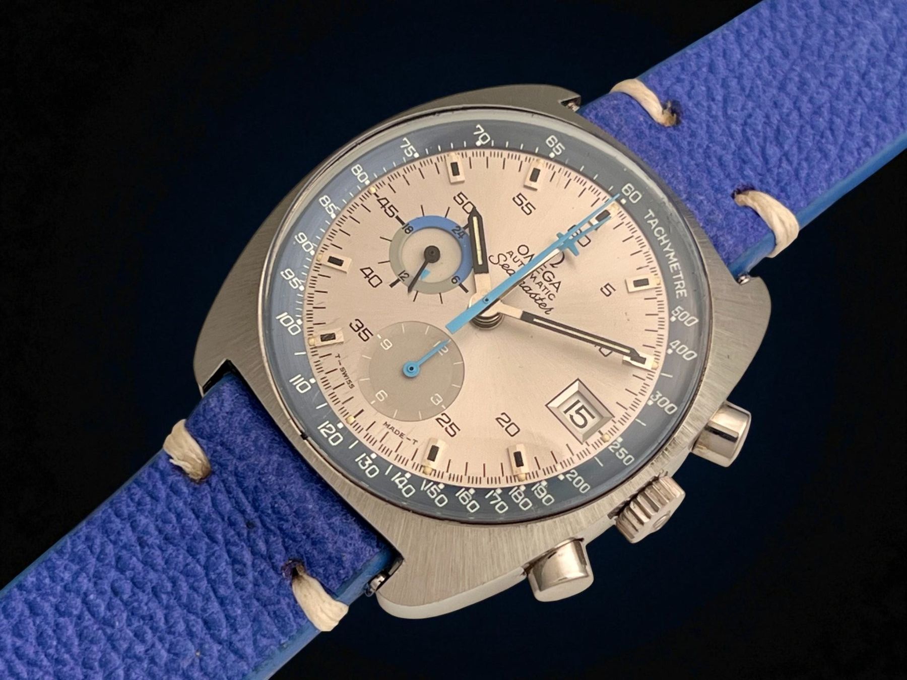 Omega Uhren: Omega Seamaster Vintage Automatic Chronograph Steel Ca.1969' – Gebraucht aus Apples von the_7jtf 1