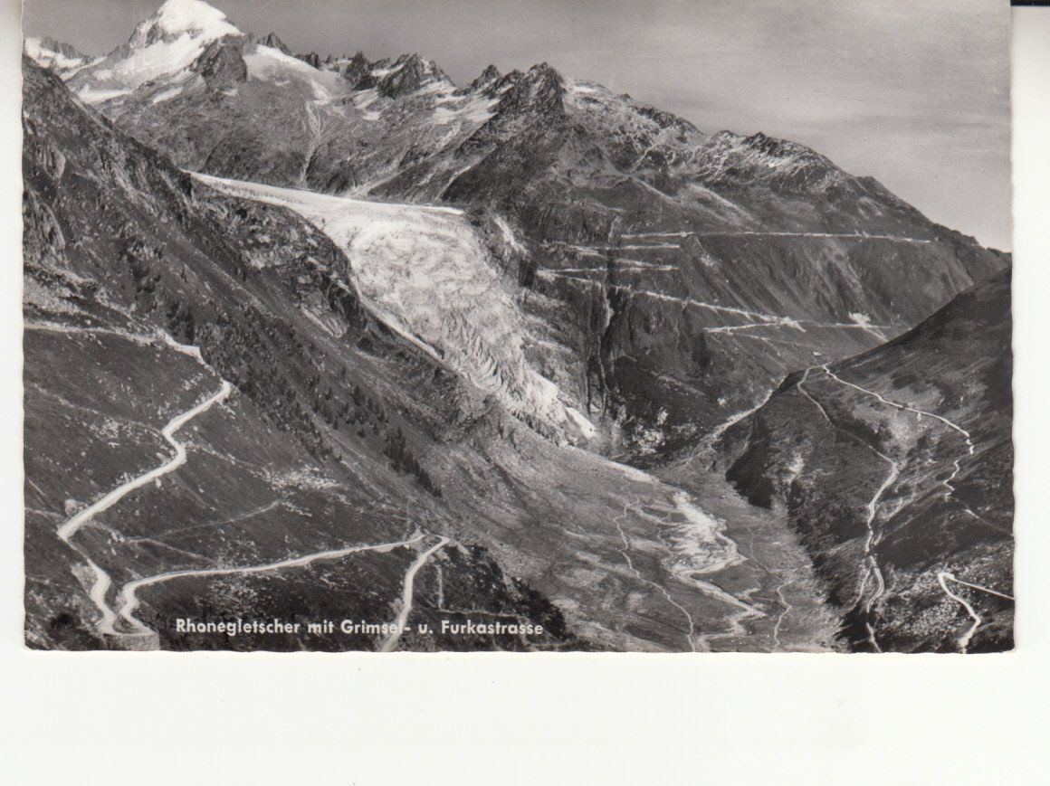 Ansichtskarten: Rhonegletscher ca. 1940 – Gebraucht aus Bürglen TG von StampGraf