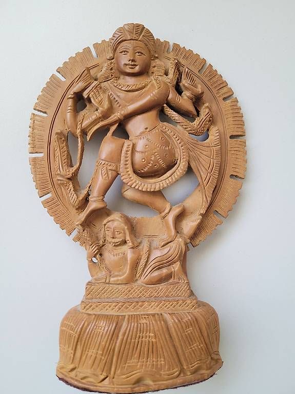 Statuette: tanzende Shiva aus Holz  – Usato da Spreitenbach venduto da dde_5k86