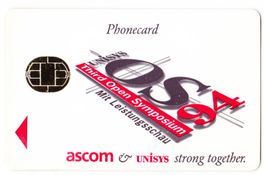 Phonecard / Ascom Autelca / UNISYS Third Open Symposium '94