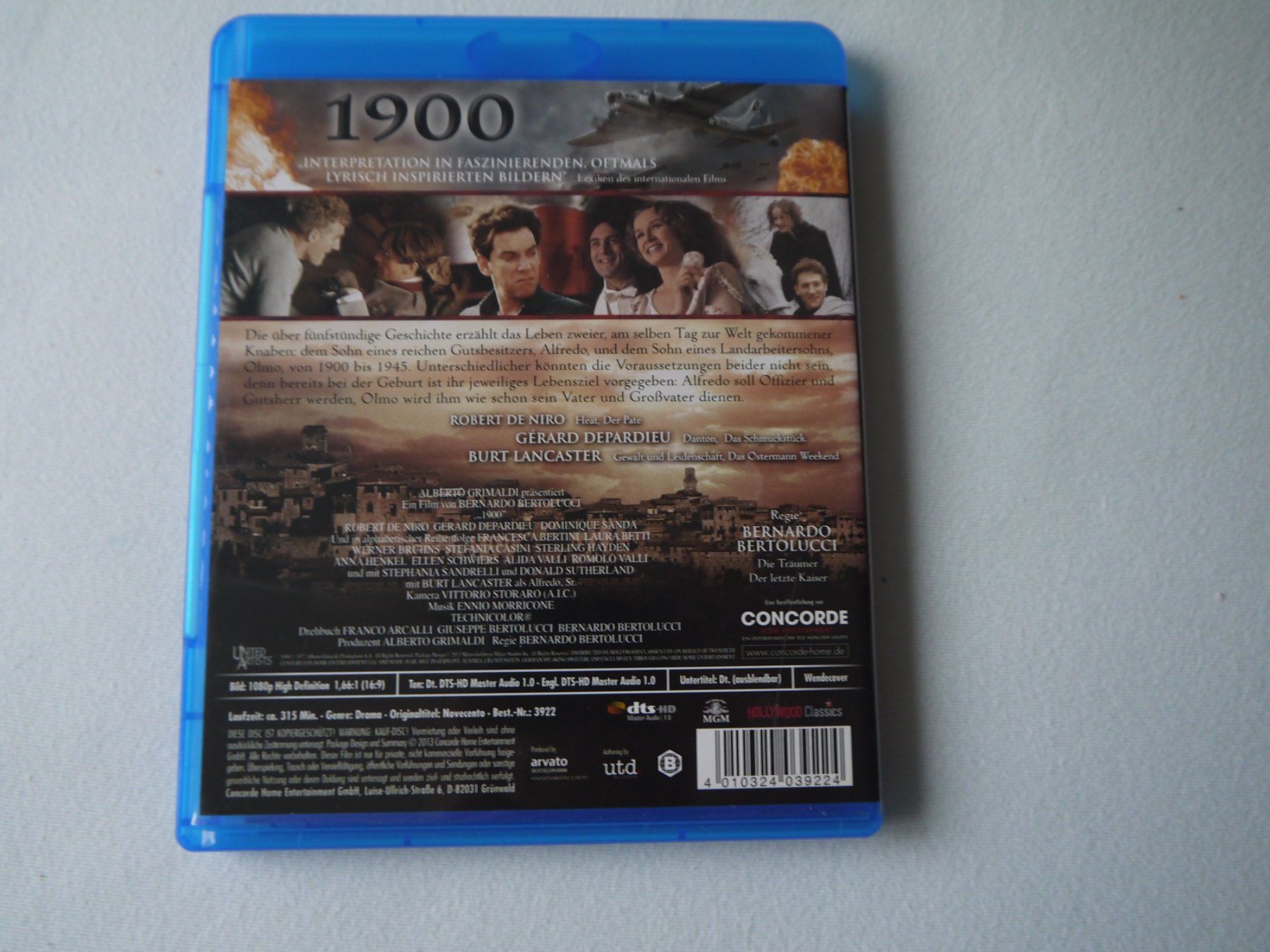 Tutti i DVDs: 1900-Bernardo Bertolucci/Robert De Niro -uncut -selten – Usato da Hagendorn venduto da Blaf 1