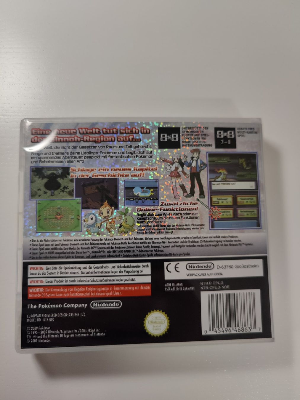 Pokémon Spiele: Pokemon Platin DE – Gebraucht aus Siggenthal Station von meefree8 1