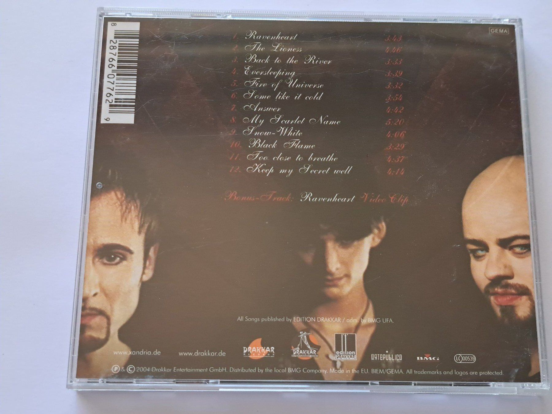 CD: Cd Xandria - Ravenheart – Usato da Pully venduto da bro_n52j 2