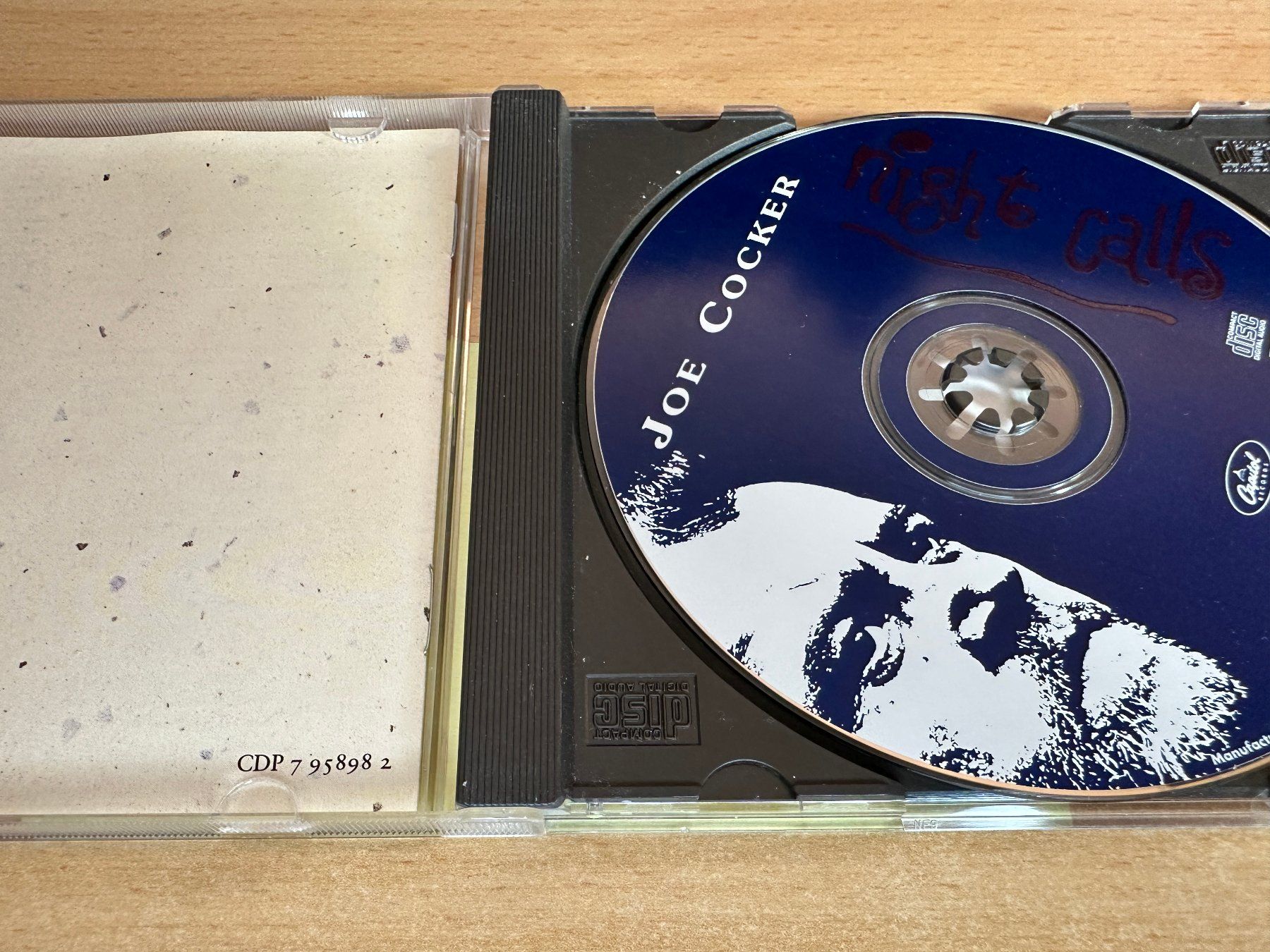 CD: Joe Cocker – Night Calls – Usato da Rikon im Tösstal venduto da Alpenmutz 2