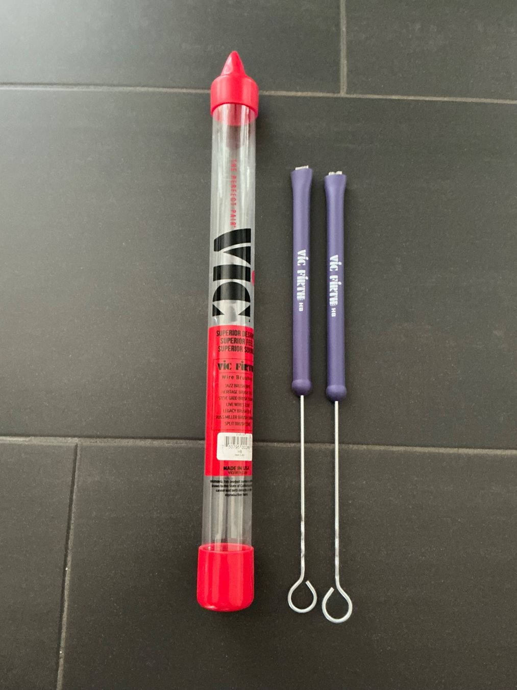 Strumenti musicali: Schlagzeug Brushes Vic Firth – Nuovo e nell'imballaggio originale da itingen venduto da rigo01