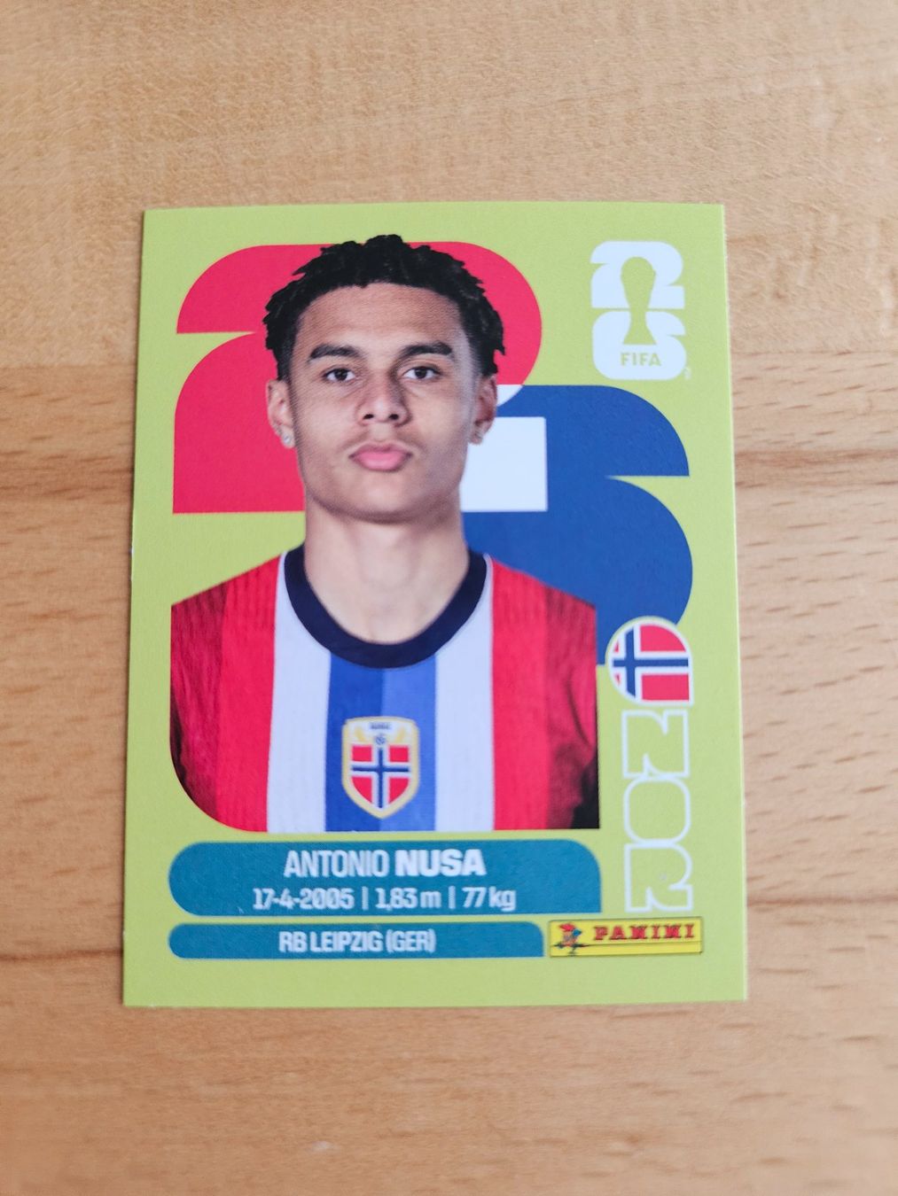 Panini Carte collezionabili: Panini WM 2026 NOR 19 – Nuovo (secondo la descrizione) da Winterthur venduto da melac