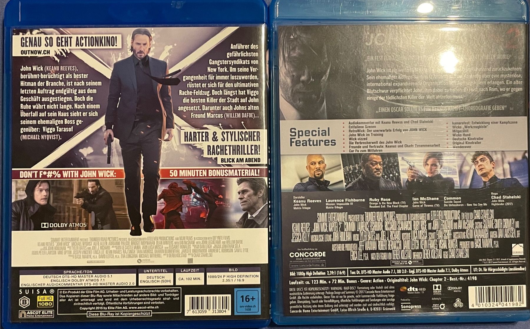 Tutti i DVDs: John Wick Kapitel 1 + 2 – Nuovo (secondo la descrizione) da Waldenburg venduto da Gonzo8 1