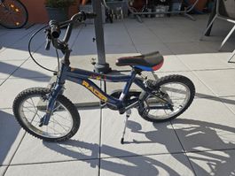 Kinderfahrrad Racer blau 16 Zoll gebrauchter Zustand