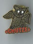 Plaquettes & Badges: «CHUTZE» Eule Pin – D'occasion à Zürich par t24_de