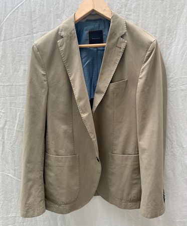 Superbe veston 97%coton structuré PIERRE CARDIN moderne t.48