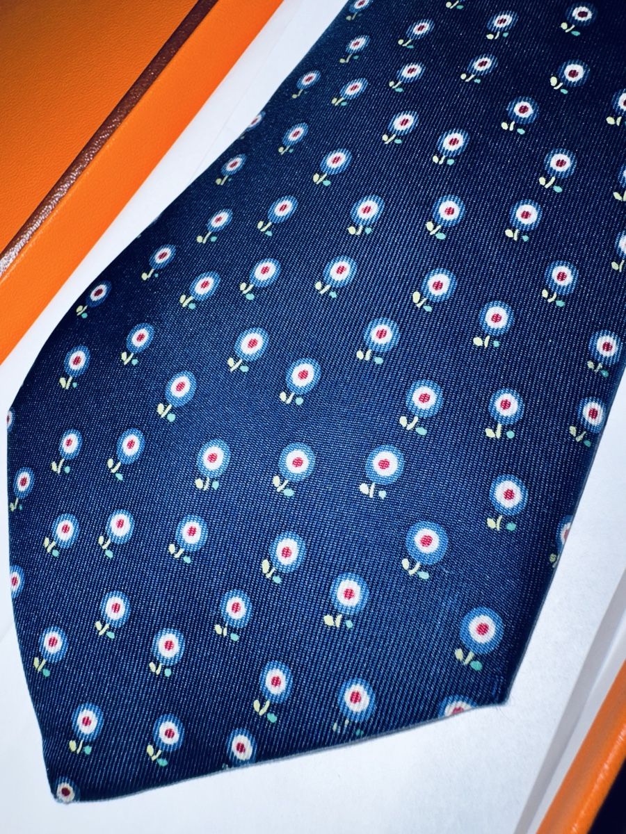 Hermès Cravates: Hermès - Silk Tie  – Neuf (Voir description) à Collonge-Bellerive par alejan_0984 2