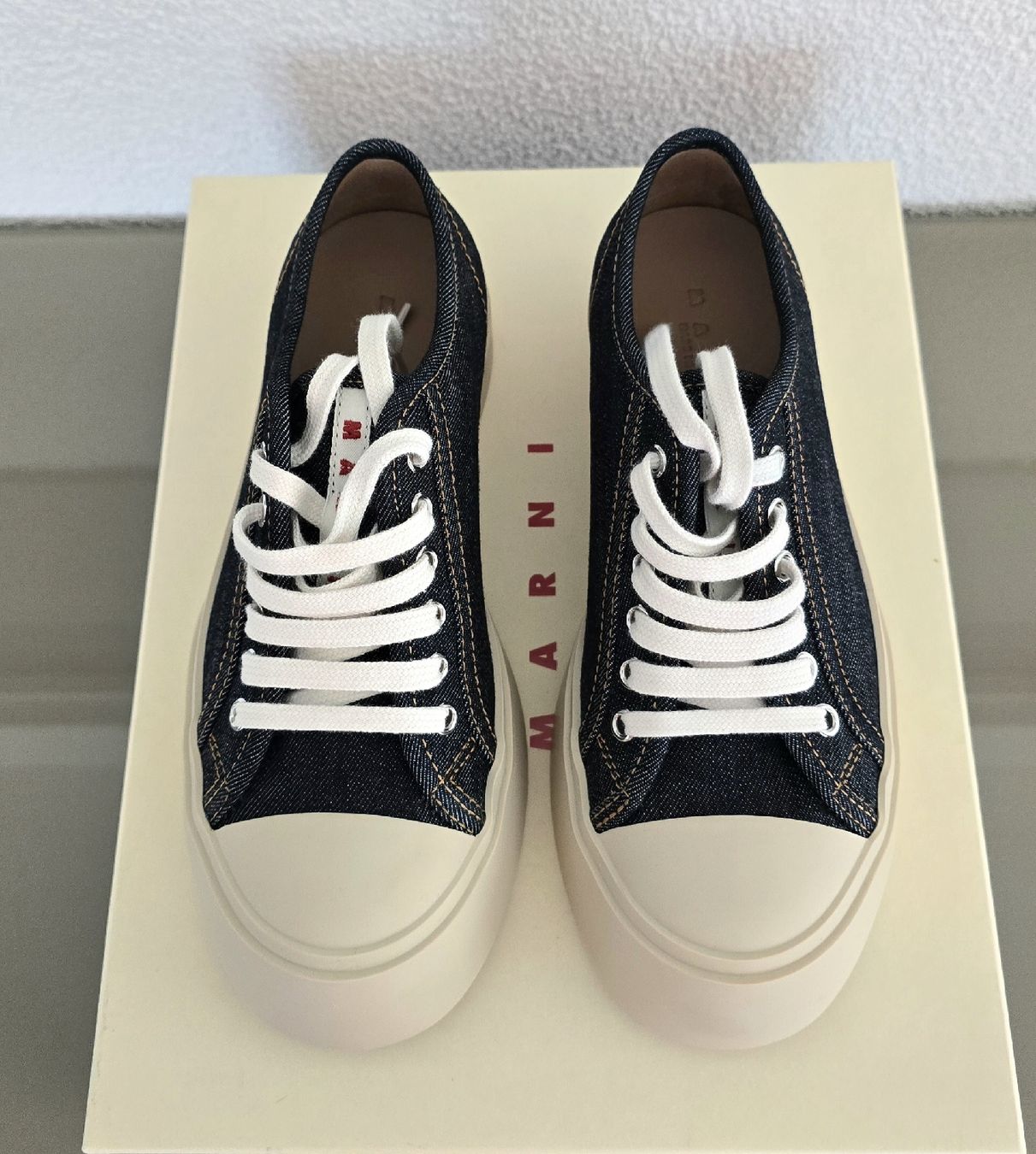 Marni Scarpe da donna: Sneaker Marni 37 Stoff blau – Nuovo e nell'imballaggio originale da Untereggen venduto da cla_kb2w