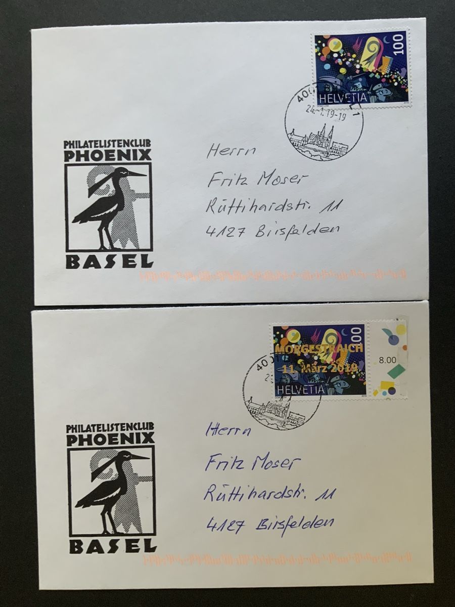 Enveloppes & pochettes d'envoi: Briefmarken Schweiz – D'occasion à Binningen par chr_cr5n