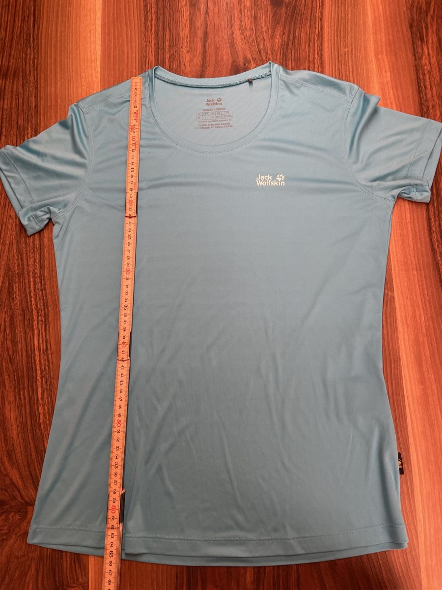Jack Wolfskin T-shirt: Tshirt Jack Wolfskin M türkis – Usato da Basel venduto da pilzliii 2