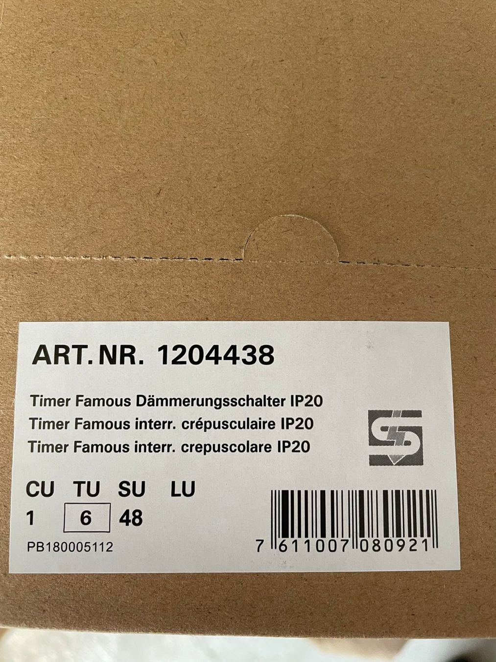 Interruttori: 6 x Timer Famous Dämmerungsschalter IP20 - Steffen – Nuovo e nell'imballaggio originale da Wängi venduto da LiqKojote 3