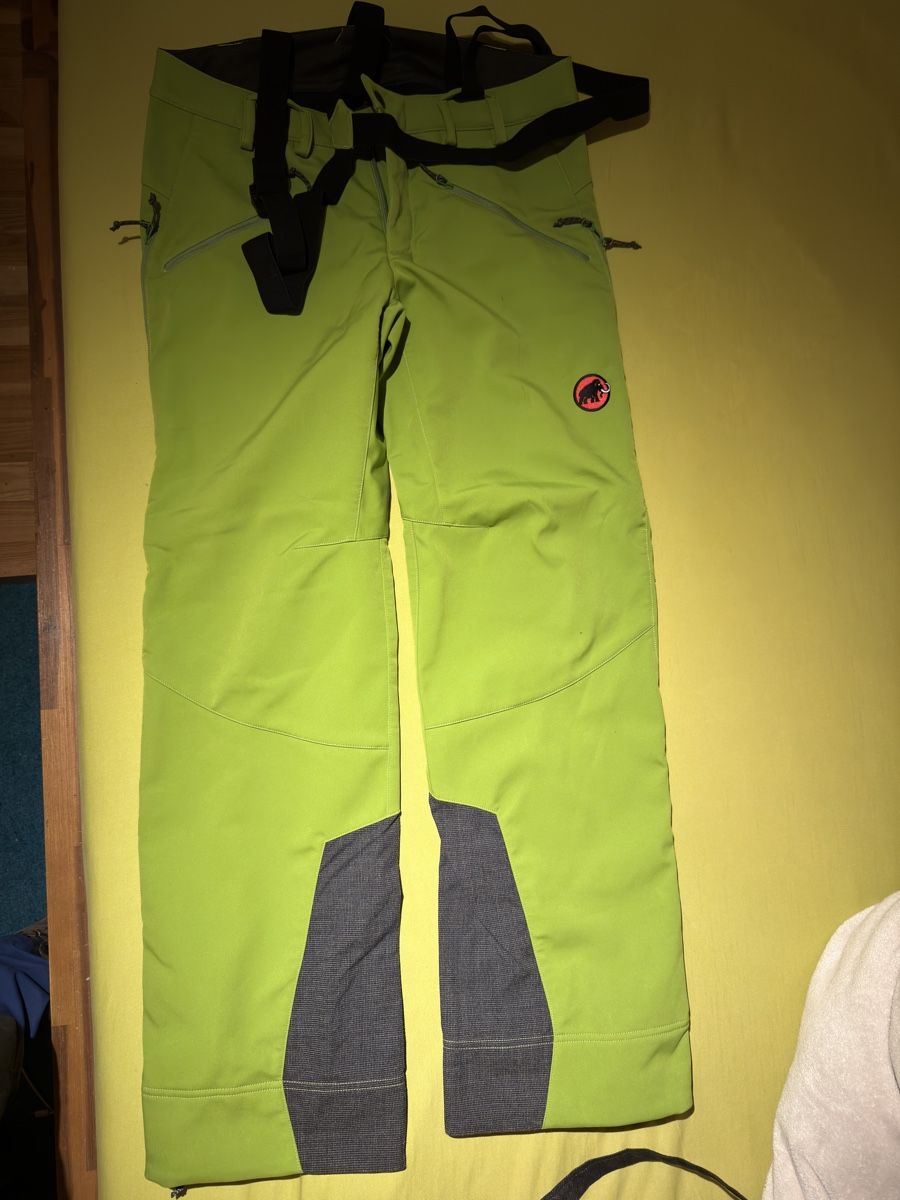Mammut Pantalons: Mammut Skihose Softech grün Grösse 50   – Neuf (Voir description) à Lützelflüh-Goldbach par Wurschdsalat