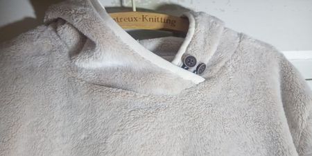 NEU Crane Winter Pullover mit Kapuze Plüsch XL zu Odd Molly
