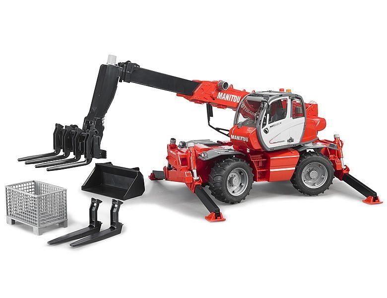 Bruder Giocattoli: 1:16 Bruder Manitou Teleskopstapler MRT 2150 – Nuovo e nell'imballaggio originale da Affoltern am Albis venduto da Modellshop-8910 1