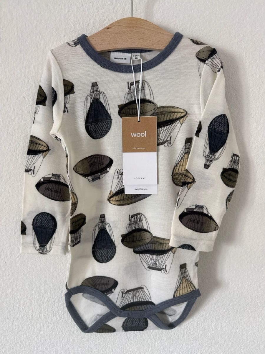 Name It Biancheria intima: Neu Name it Merino Body Gr 86 – Nuovo e nell'imballaggio originale da Winterthur venduto da Joyzora94