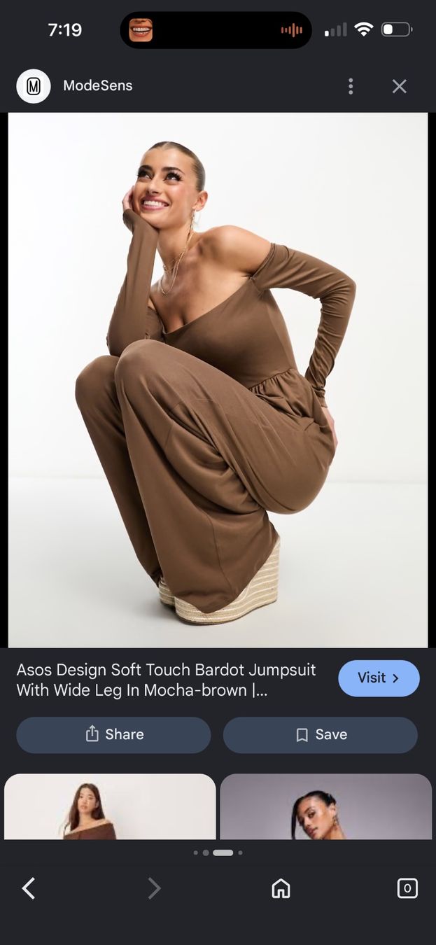Asos Tute: brauner Overall Jumpsuit – Usato da Triesen venduto da ann_6mxb
