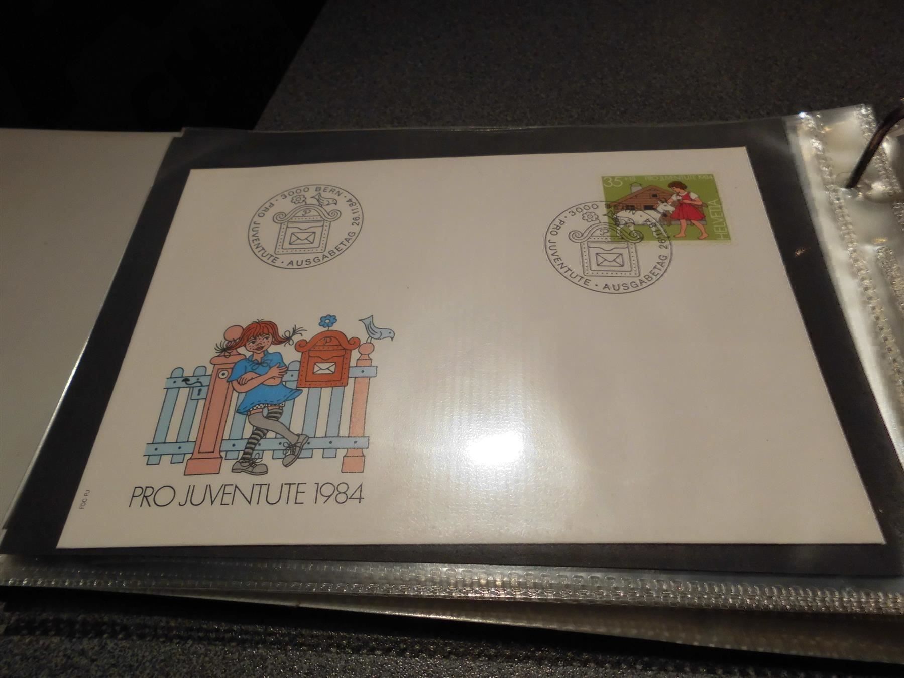 Alle Briefmarken: Briefmarke Pro Juventute 1984, 0.35 – Gebraucht aus Zürich von abraxas1291