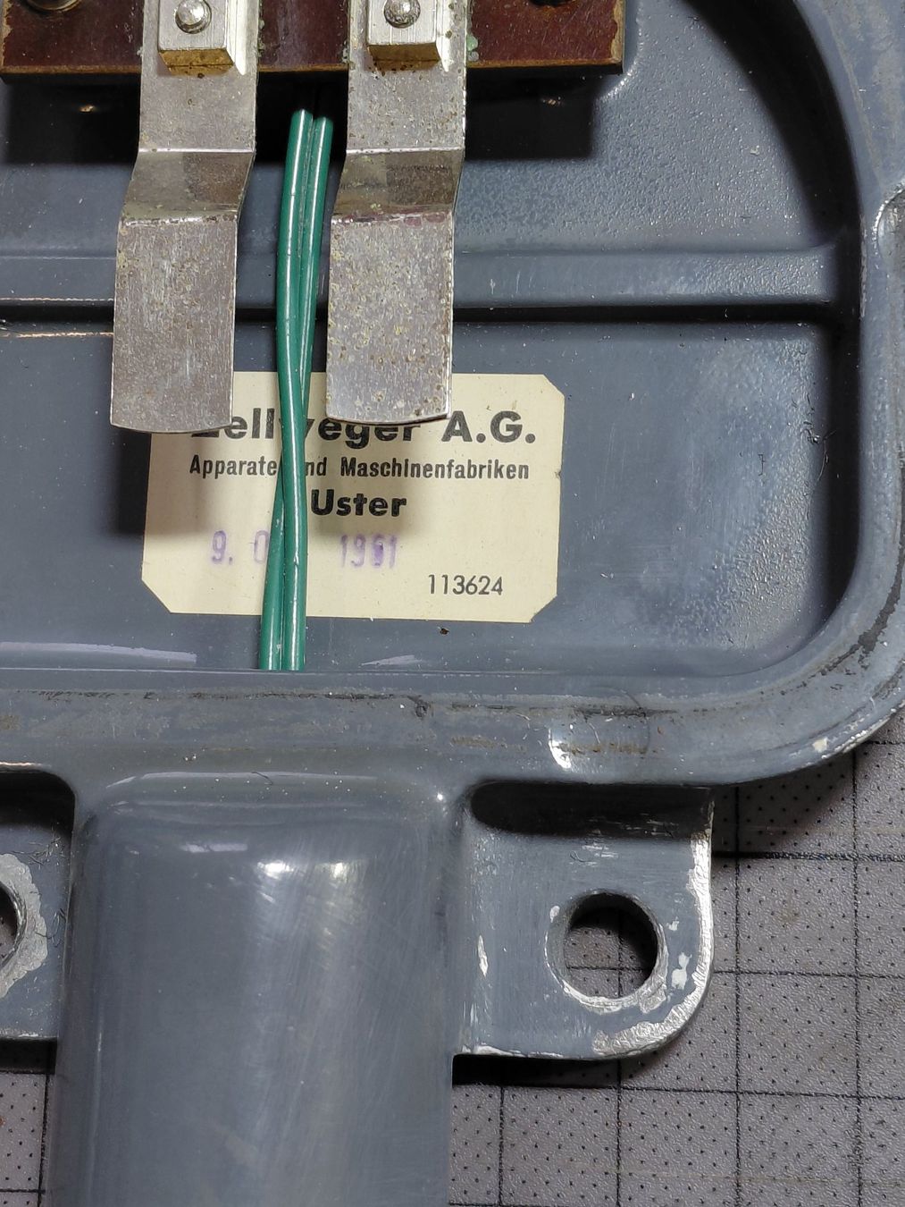 Campanacci mucche: Elektrische Doppelschlag Telefon- oder Türglocke, Vintage – Usato da Laupen ZH venduto da tonisculati 5