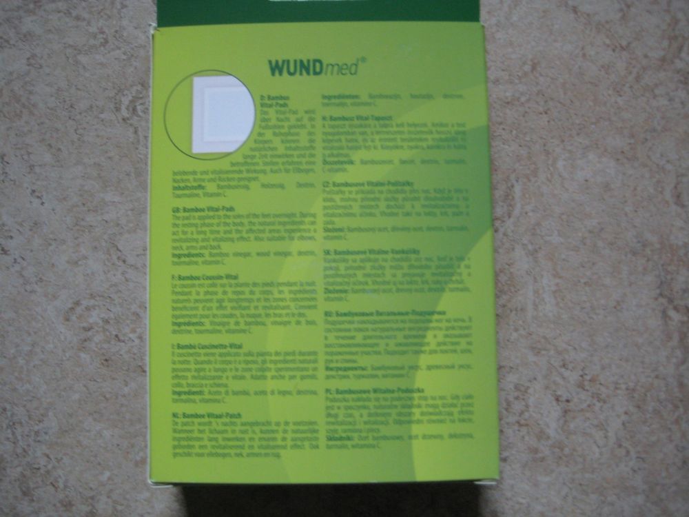 Wundmed Bambus Vital-Pads, 8 Stk, Neu & OVP (Neu und originalverpackt) in  Ernetschwil fr CHF 1  mit Lieferung auf Ricardo kaufen
