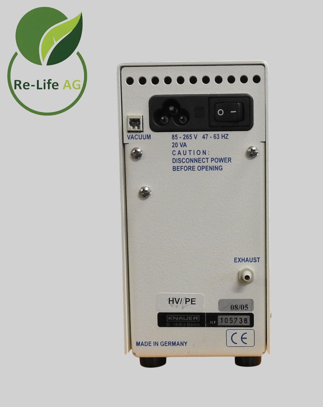 Alle Maschinen: Knauer Degasser HPLC Solvent Degasser – Gebraucht aus Reinach BL von Re-LifeAG_Labor 3