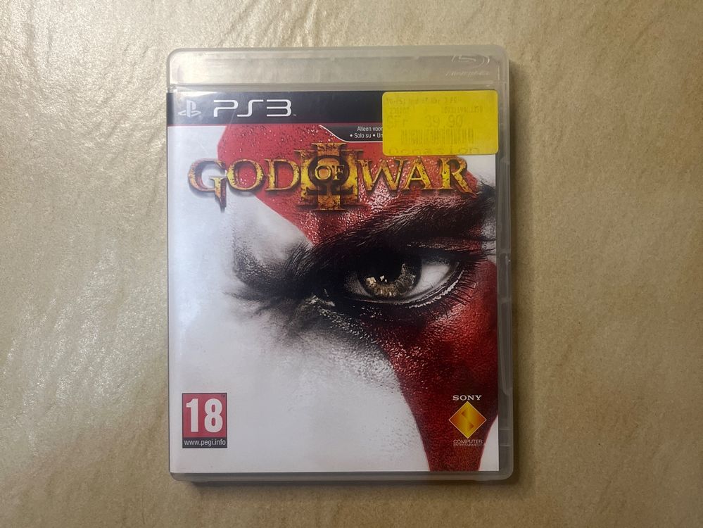 Jeu PS3  God of War III  complet avec le mode d'emploi