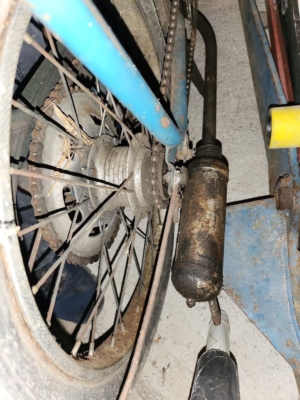 Peugeot Ciclomotori: Peugeot 101 Mofa Moped Oldtimer Töffli Scheunenfund – Difettoso da Stein AG venduto da Metaluna 4