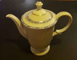 Grosser antiker & wunderschöner Porzellan Teekrug