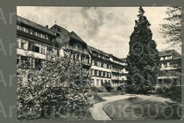 AK sw Riehen BS Krankenhaus, Diakonissenspital ≈ 1966