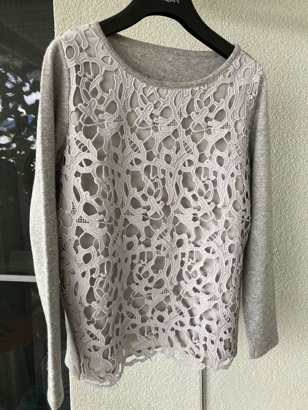 Luisa Cerano Maglioni & Felpe: Luisa Cerano Pullover 36/Schurwolle/Seide/Cashmere/hellgrau – Usato da Berneck venduto da Ordnung2021