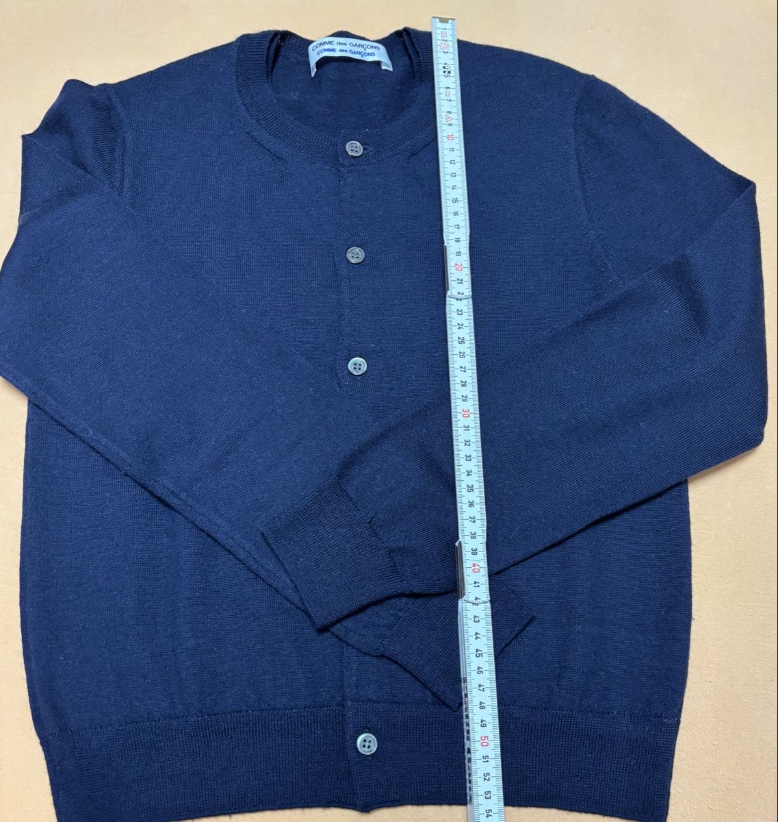 Comme Des Garcons Giacche: Comme des Garçons Cadigan, Grösse M, dunkelblau  – Usato da Zollikerberg venduto da Jvac2 1