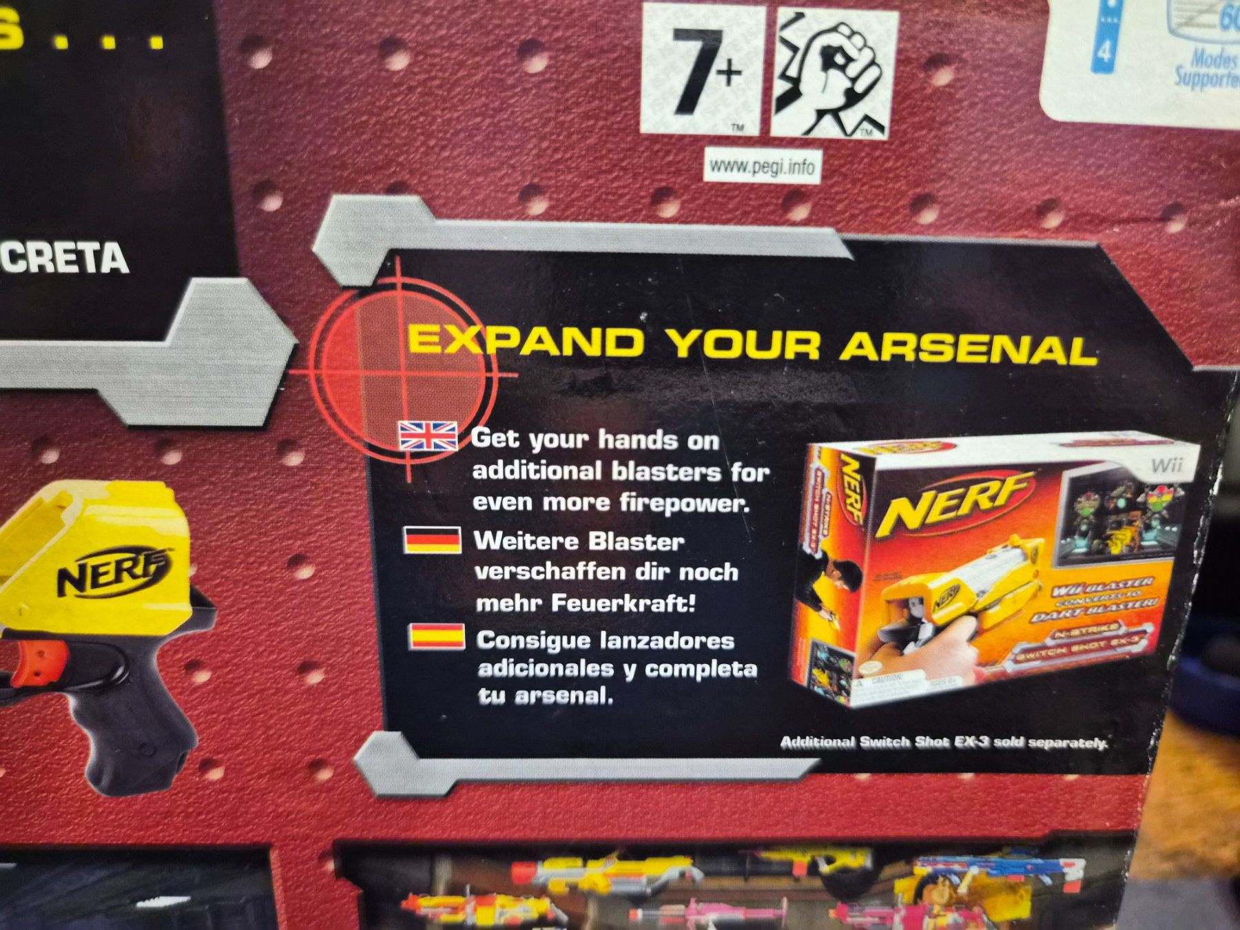 Nintendo Spiele: Nerf N-Strike Action Pack Video Game & Switch Shot EX-3 – Neu und originalverpackt aus Zürich von Joselito0 3