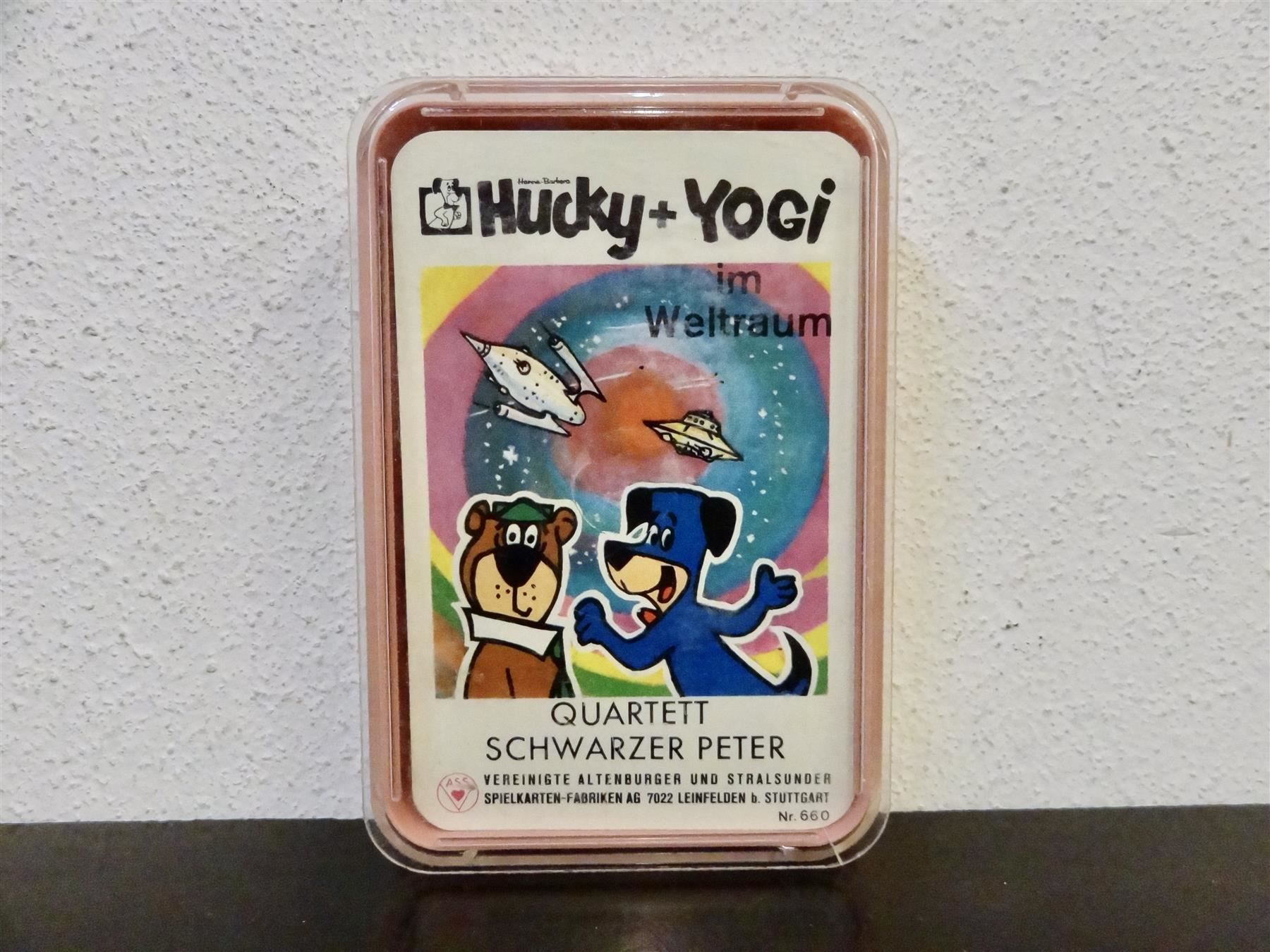 Giochi: Quartett HUCKY + YOGI SCHWARZER PETER – Usato da Kerzers venduto da wisaundso