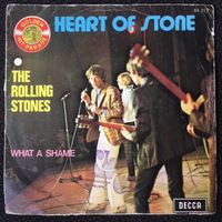 THE ROLLING STONES - heart of stone - what a shame - SINGLE