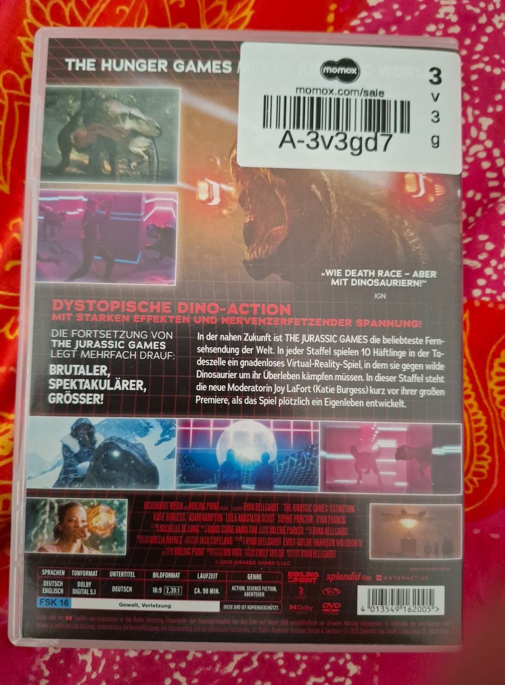 Tutti i DVDs: The Jurassic Games: Extinction – Usato da Basel venduto da mgn_ft72 1
