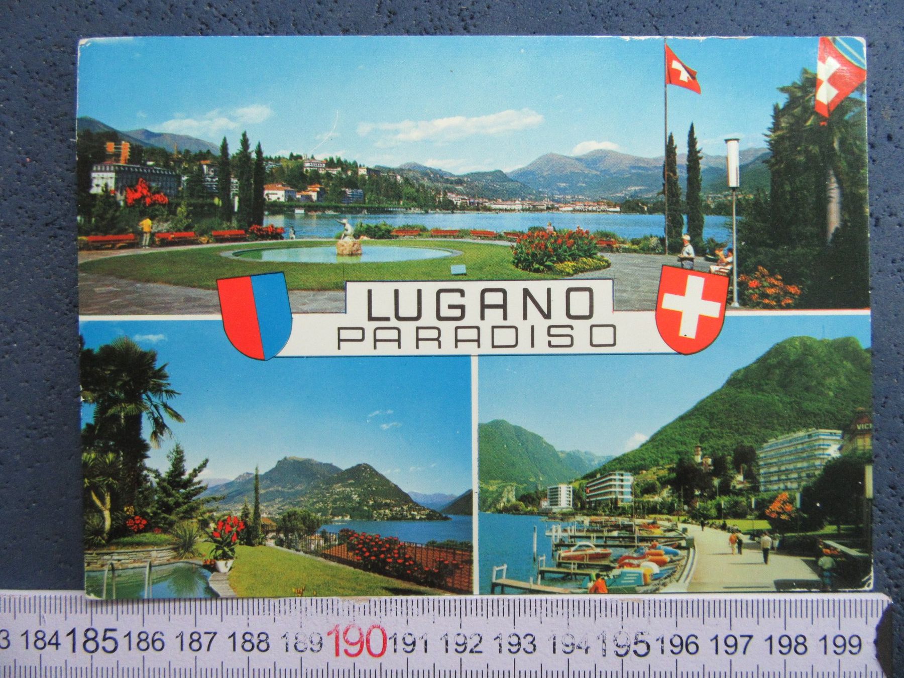 Cartes postales: LUGANO PAADISO AK TICINO – D'occasion à Ettingen par Hausi4711