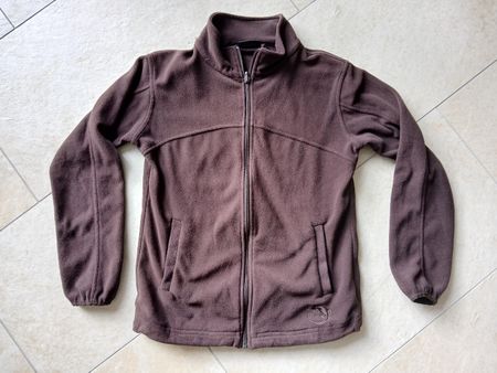 Warme Kinderfleecejacke Trevolution, Grösse 140, Braun