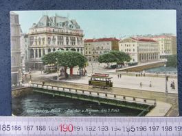 GENEVE POLACE BEL-AIR ET MAISON DES 3 ROIS TRAM BELEBT