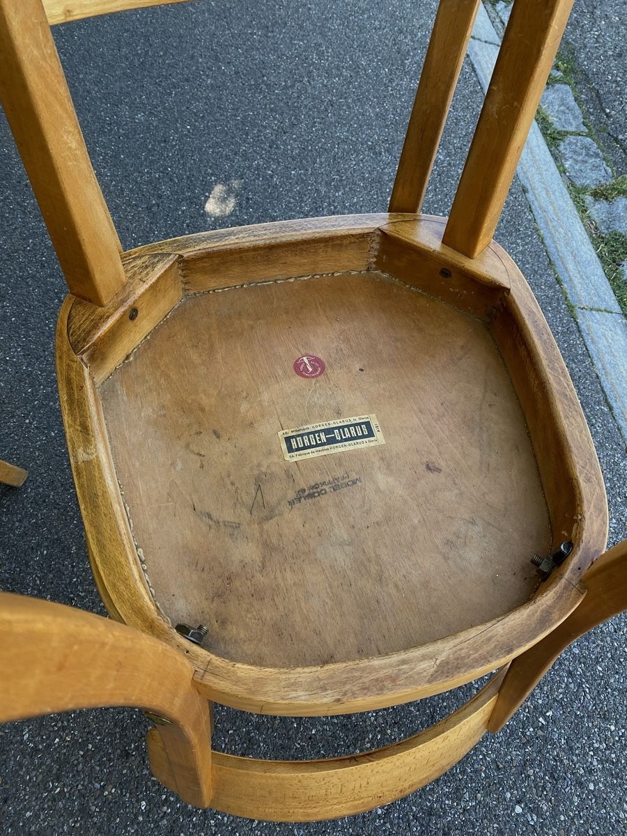 Horgen Glarus Sedie: 4 Holzstühle Horgen Glarus – Usato da Pfäffikon SZ venduto da juams24 1